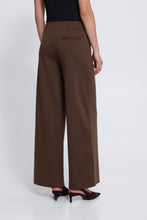 Load image into Gallery viewer, ICHI Kate SUS Wide Leg Trousers - Chocolate
