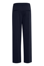 Load image into Gallery viewer, ICHI Kate Wide Trousers - Navy