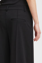 Load image into Gallery viewer, ICHI Kate Wide Trousers - Black