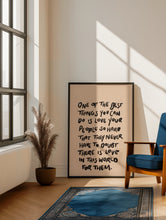 Load image into Gallery viewer, Love Your People Hard A4 print