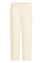 Load image into Gallery viewer, ICHI Hezano Barrel Jeans - Ecru