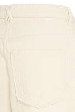 Load image into Gallery viewer, ICHI Hezano Barrel Jeans - Ecru