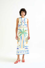 Load image into Gallery viewer, Compañía Fantástica Palm & Mermaid Long Dress