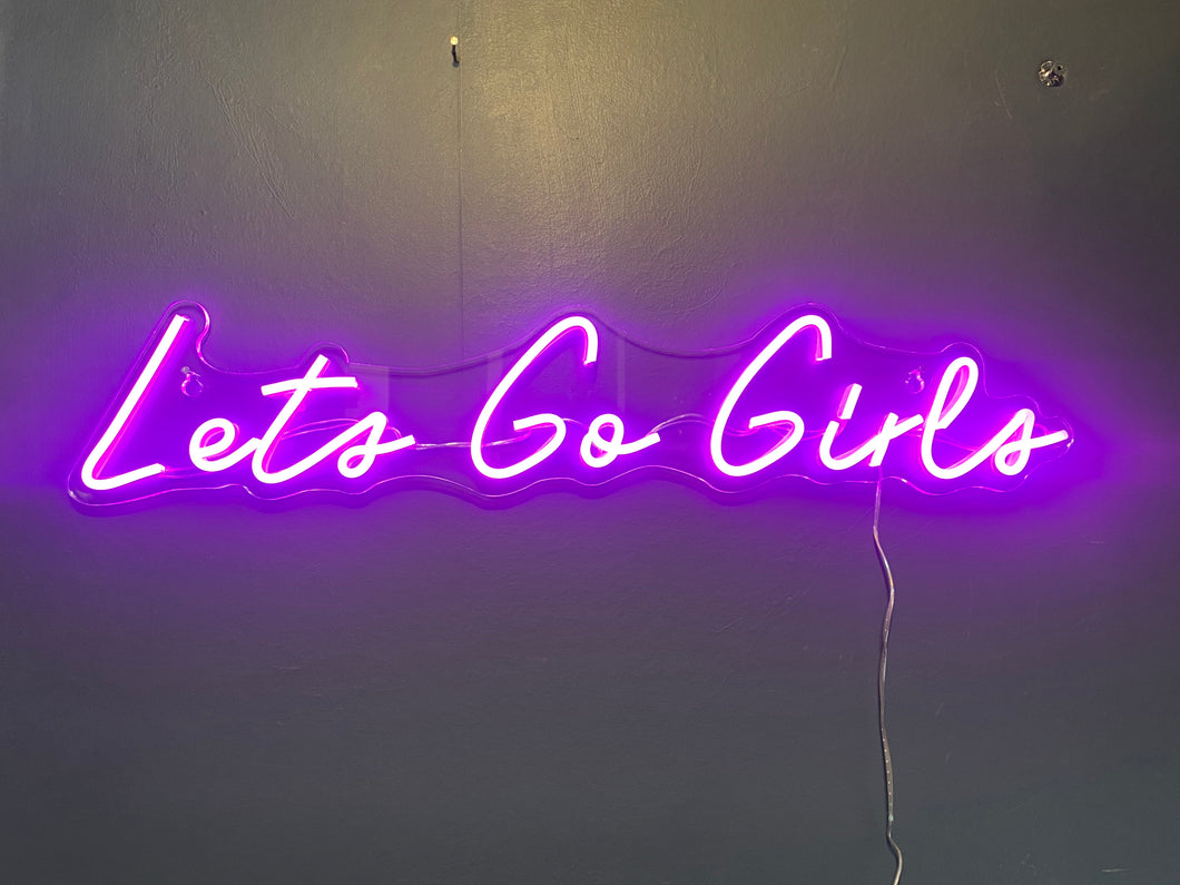 Neon LED Light - Let’s Go Girls