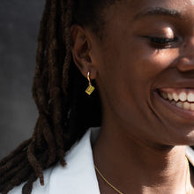 Load image into Gallery viewer, Scream Pretty Mix Tape Hoop Earrings (comes in Gold Plated or Silver Plated)