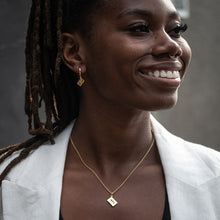 Load image into Gallery viewer, Scream Pretty Mix Tape Hoop Earrings (comes in Gold Plated or Silver Plated)