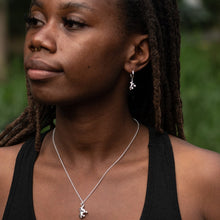 Load image into Gallery viewer, Scream Pretty Roller Skate Hoop Earrings (comes in Gold Plated or Silver Plated)