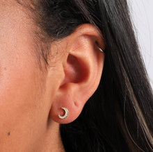 Load image into Gallery viewer, Attic Creations Message Bottle Earrings - ‘Over The Moon For You’