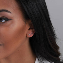 Load image into Gallery viewer, Attic Creations Message Bottle Earrings - ‘Love You To The Moon’