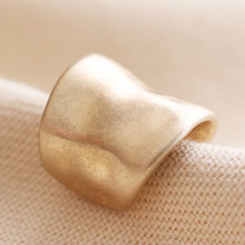 Load image into Gallery viewer, Lisa Angel Long Hammered Ear Cuff - Gold