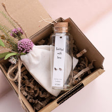 Load image into Gallery viewer, Attic Creations Message Bottle Earrings - ‘Bottled With Love’