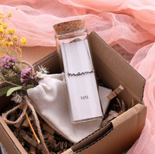 Load image into Gallery viewer, Attic Creations Message Bottle Mama Necklace - ‘Mama’