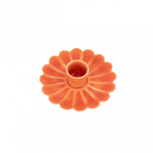 Load image into Gallery viewer, Helio Ferretti Orange Floral Candle Holder