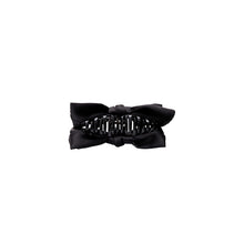 Load image into Gallery viewer, Black Colour DK Annica Big Bow Hair Claw - 2 Colours
