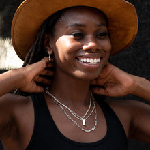 Load image into Gallery viewer, Scream Pretty Cowboy Boot Necklace - Silver