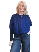 Load image into Gallery viewer, Elbow Sleeve Mohair Cardi - One Size