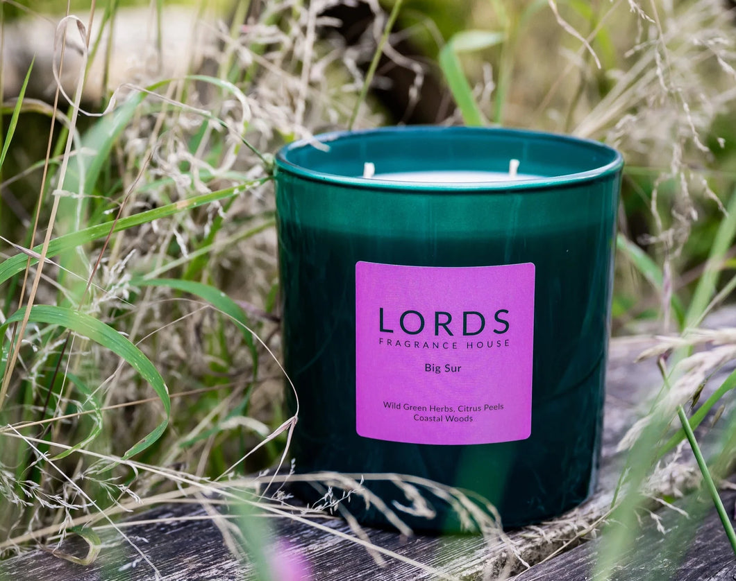 Lords Fragrance House Big Sur 3 Wick Candle 665g