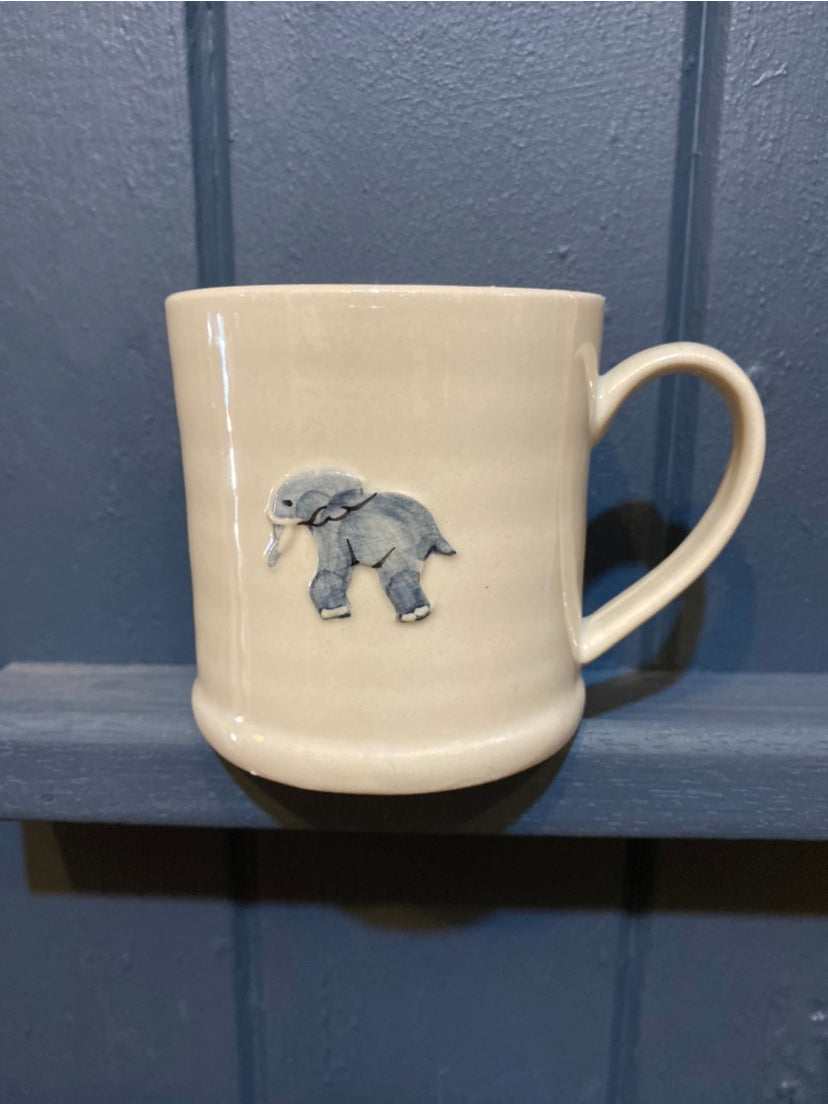 Elephant Ceramic Mini Mug