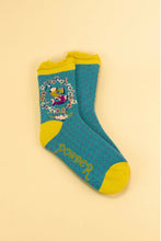 Load image into Gallery viewer, Powder Initial A-Z Bamboo Ankle Socks