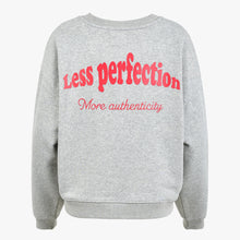 Load image into Gallery viewer, Sofie Schnoor - Less Perfection More Authenticity Sweatshirt

