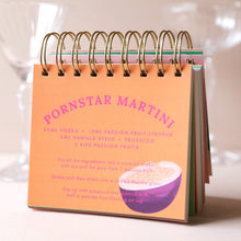 Load image into Gallery viewer, Cocktail Recipe Flip Book