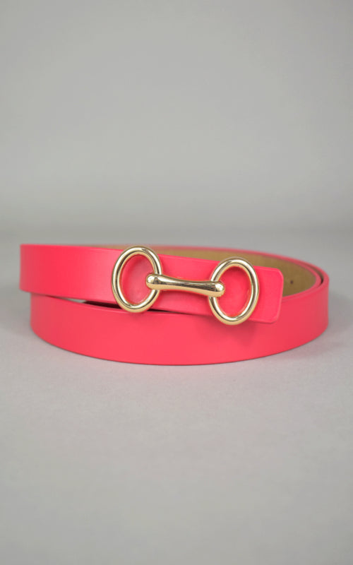 Buckle Pin Belt - available in 2 colours in 2 lengths