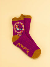 Load image into Gallery viewer, Powder Initial A-Z Bamboo Ankle Socks
