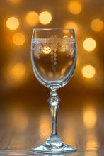 Load image into Gallery viewer, Catherine Engraved White Wine Glass
