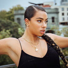 Load image into Gallery viewer, Sterling silver Super Chunk Huggie Hoop Earrings