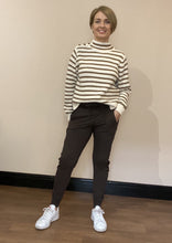 Load image into Gallery viewer, Smart casual track pants with zip and tie features.