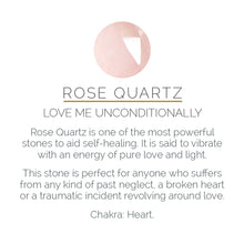 Load image into Gallery viewer, SVP Audie Rose Quartz Adjustable Ring