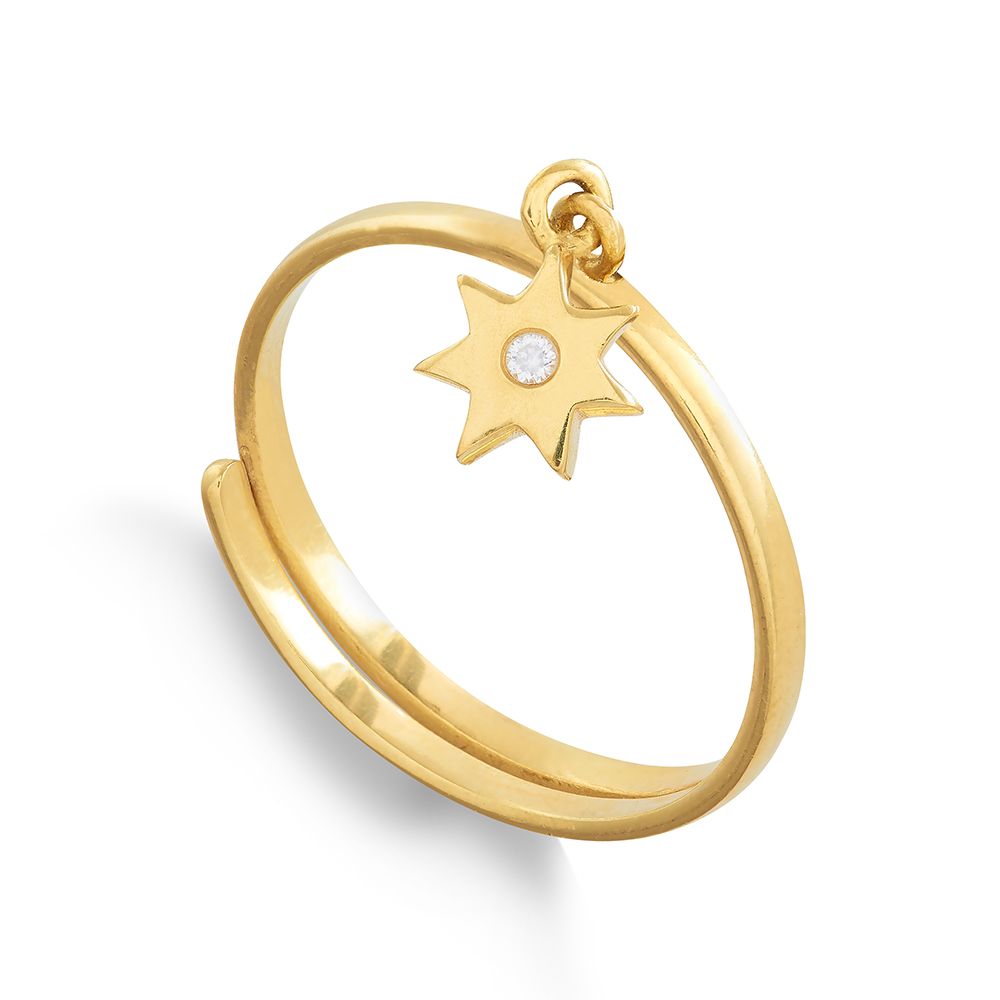 SVP Supersonic Small Charm Adjustable Ring