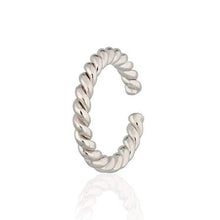 Load image into Gallery viewer, Sterling silver Twisted Ear Cuff