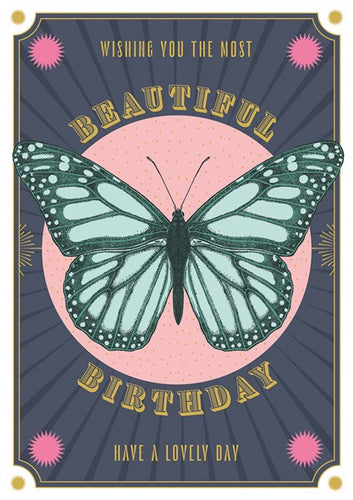 Beautiful Butterfly greeting card 