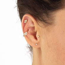 Load image into Gallery viewer, Gold Plated Single Ear Cuff