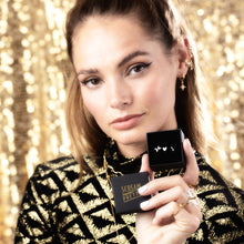 Load image into Gallery viewer, Sterling silver Heartbeat Set of 3 Single Stud Earrings