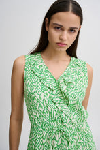 Load image into Gallery viewer, ICHI Frill Neck Long Dress - 2 Colours