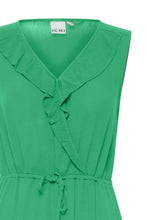Load image into Gallery viewer, ICHI Frill Neck Long Dress - 2 Colours