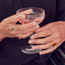 Load image into Gallery viewer, SVP Siren Nirvana Large Orange Quartz Adjustable Ring