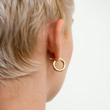 Load image into Gallery viewer, The Hoop Station La Curvaceous Gold Mini 18mm