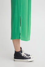 Load image into Gallery viewer, ICHI Frill Neck Long Dress - 2 Colours