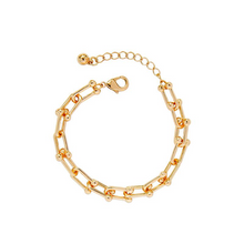 Load image into Gallery viewer, Gold Links Bracelet
