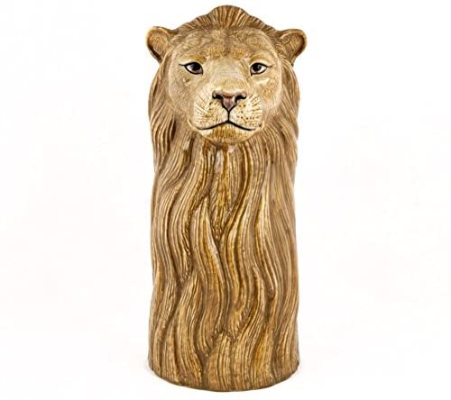 Quail Lion Vase