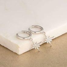 Load image into Gallery viewer, Starburst Earrings - Silver or Gold