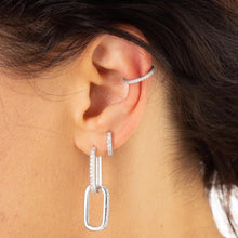 Load image into Gallery viewer, Slim Sparkling Ear Cuff - Silver or Gold