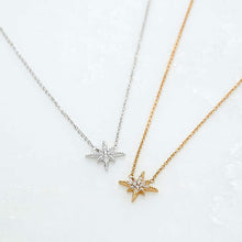 Load image into Gallery viewer, Starburst Necklace Gold or Silver