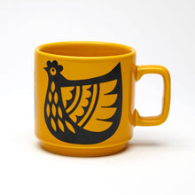 Load image into Gallery viewer, Hornsea Chicken Family Yellow Mug
