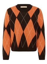 Load image into Gallery viewer, Culture Argyle Jumper
