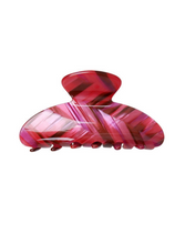 Load image into Gallery viewer, Black Colour DK Chinassa Hair Claw - Wine
