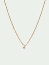 Load image into Gallery viewer, Tutti Small Alphabet Necklace - Gold
